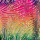 Lycra RAINBOW SPARKLES (holo)